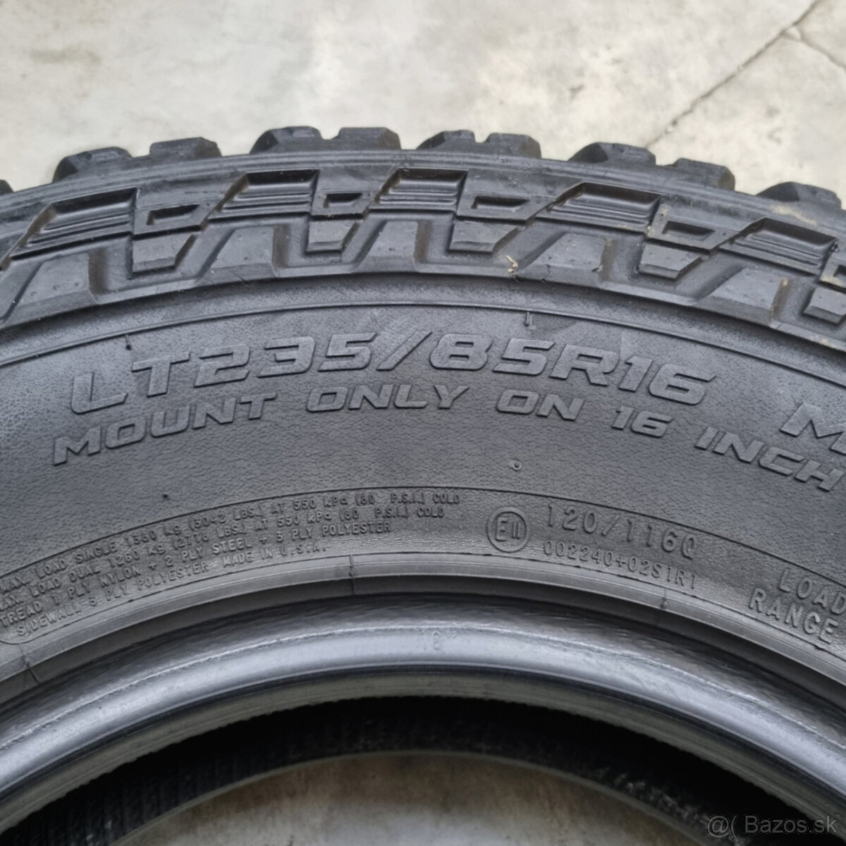 Letné pneumatiky 235/85 R16 COOPER - 4