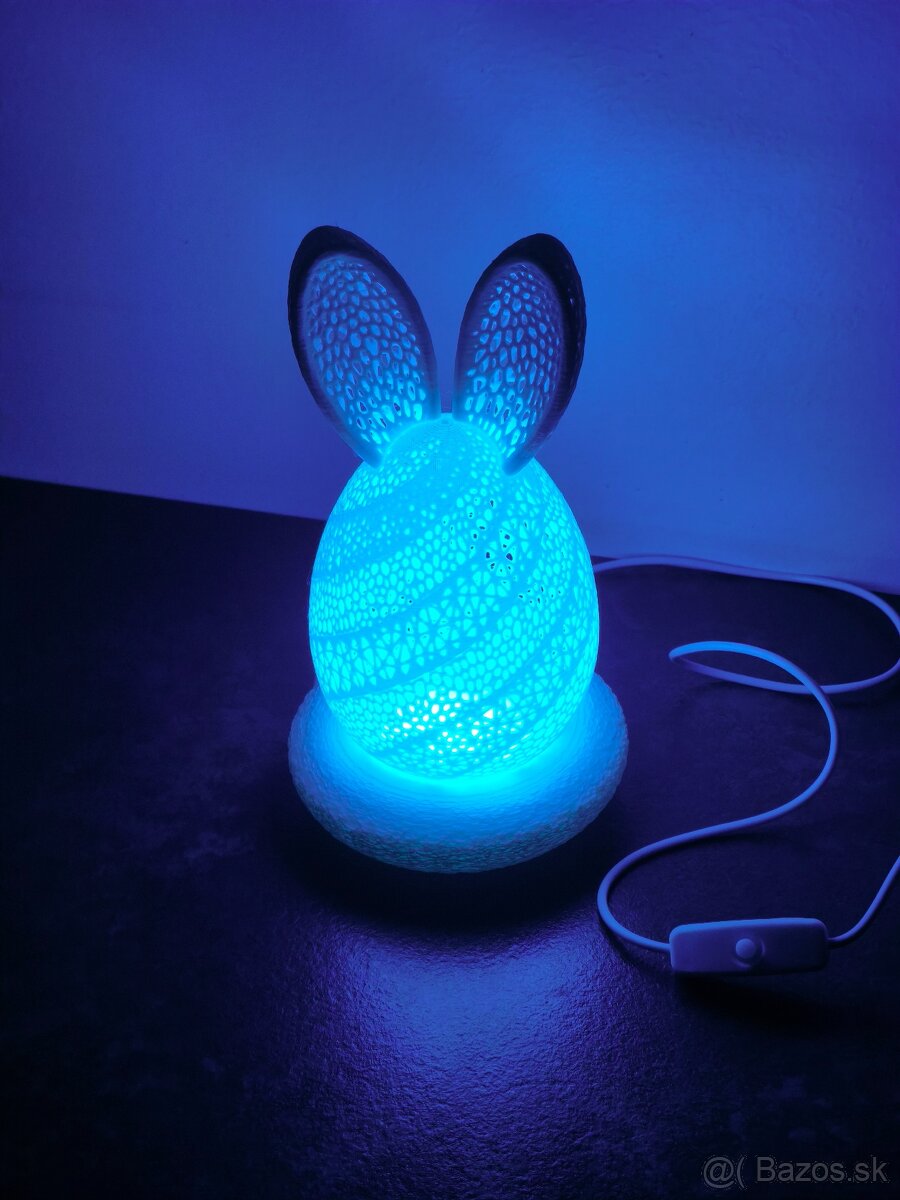 LED Lampa - Veľkonočný zajko - 4