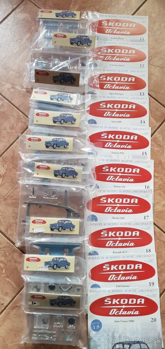 Škoda octavia Deagostini 1:8 - 4