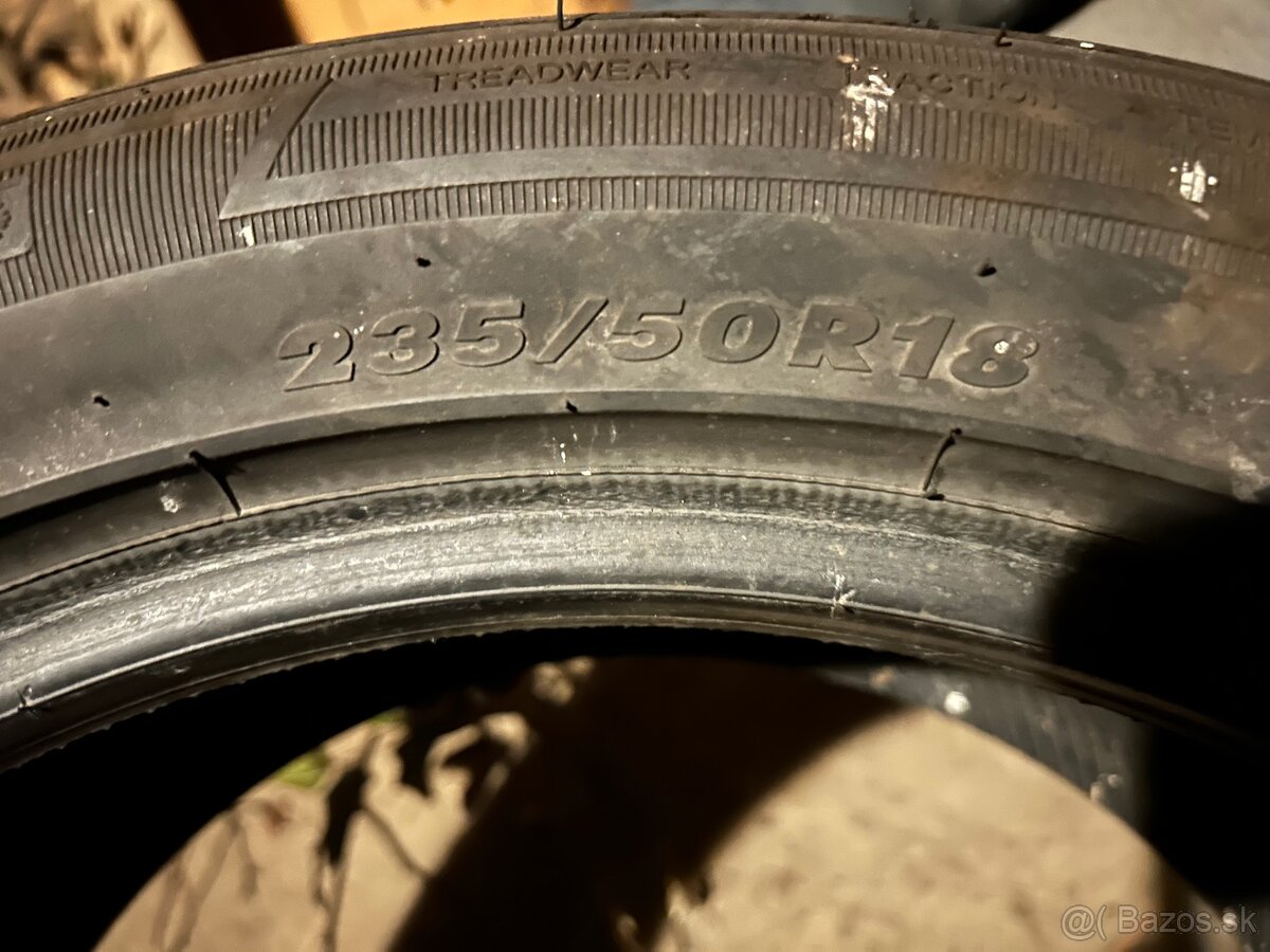 Predám celoročnú pneumatiku Double coin 235/50 r18 - 4