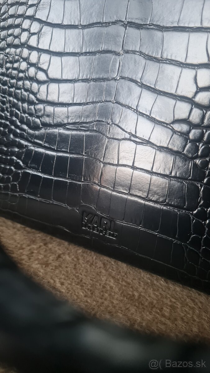 Kožená kabelka Karl Lagerfeld - 4