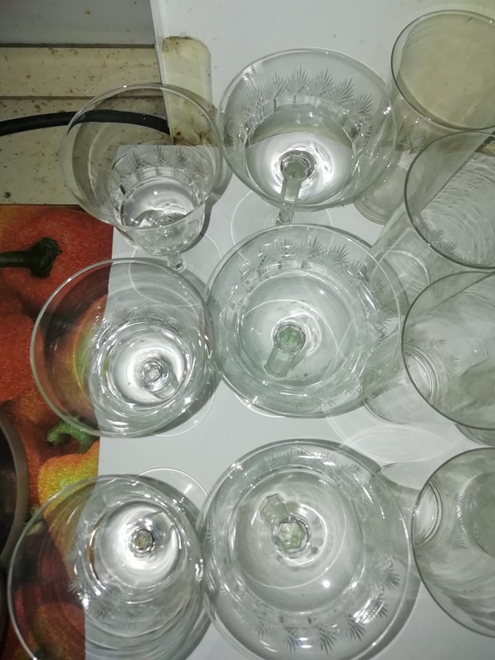 Poháre pred prvou vojnou,tenkostenné - 4