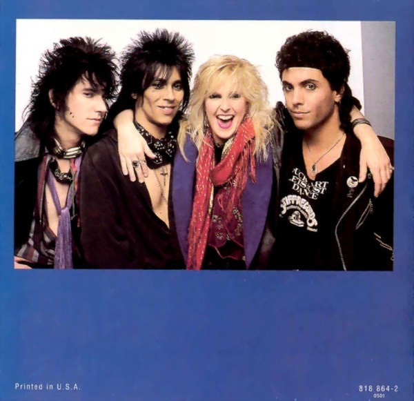 CD Lita Ford – Dancin' On The Edge 1984 - 4