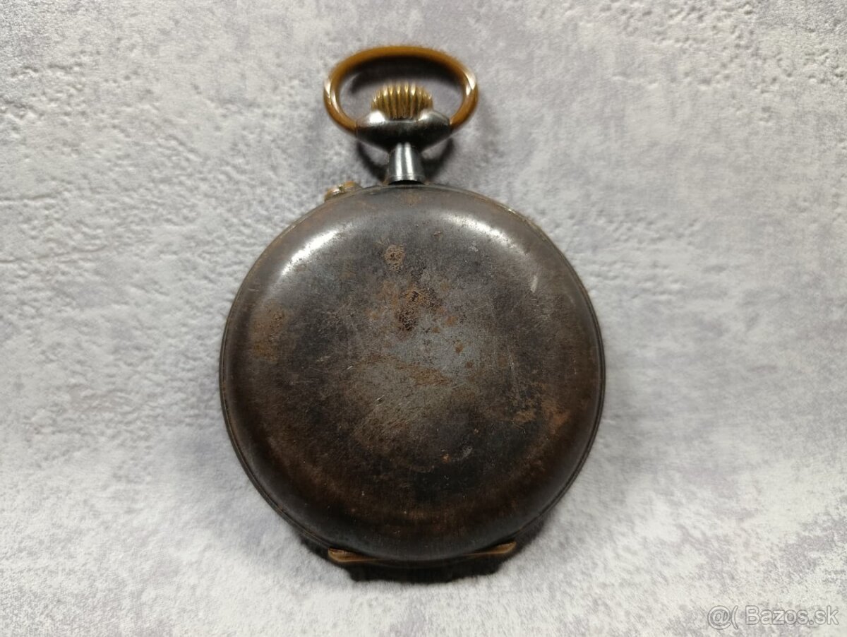 Obrovské 67mm, 200g kapesní hodinky REGULATEUR na díly - 4