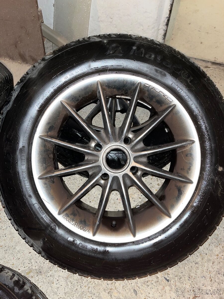 Letné kolesá ALUTEC 195/65 R15 – DOT 1622 - 4