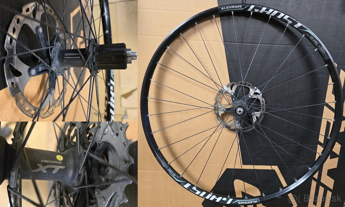 kolesa cestne shimano + mtb 27,5" novatec + naboje _ 30 - 4