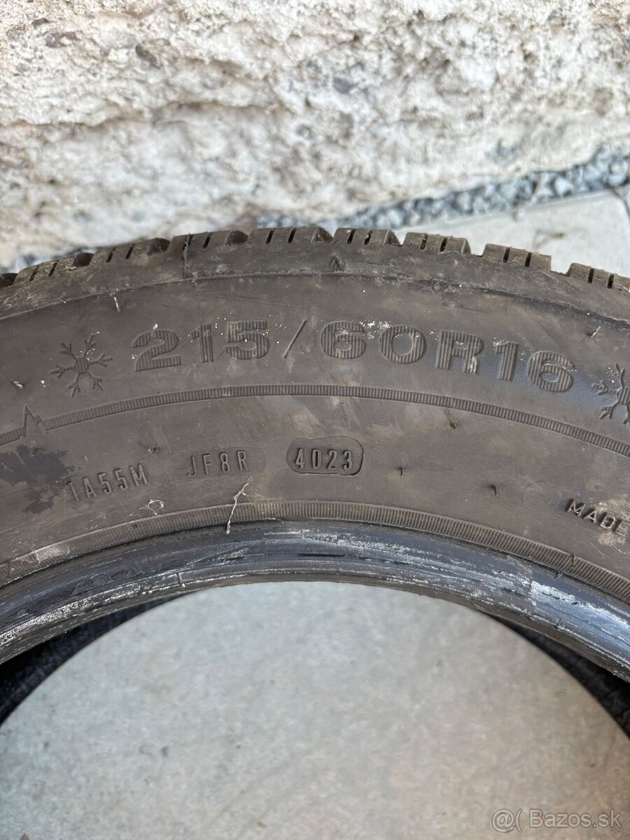 Predám zimné gumy 4ks - 4