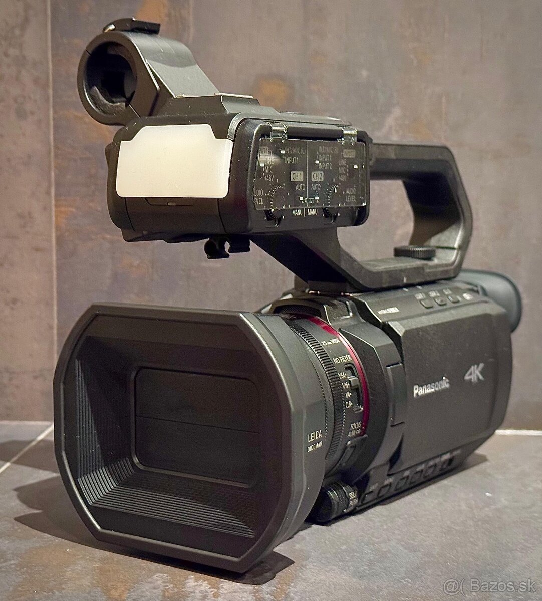 4K kamera Panasonic HC-X2000 + Raynox 0.7 Wide + CINE-X CPL - 4