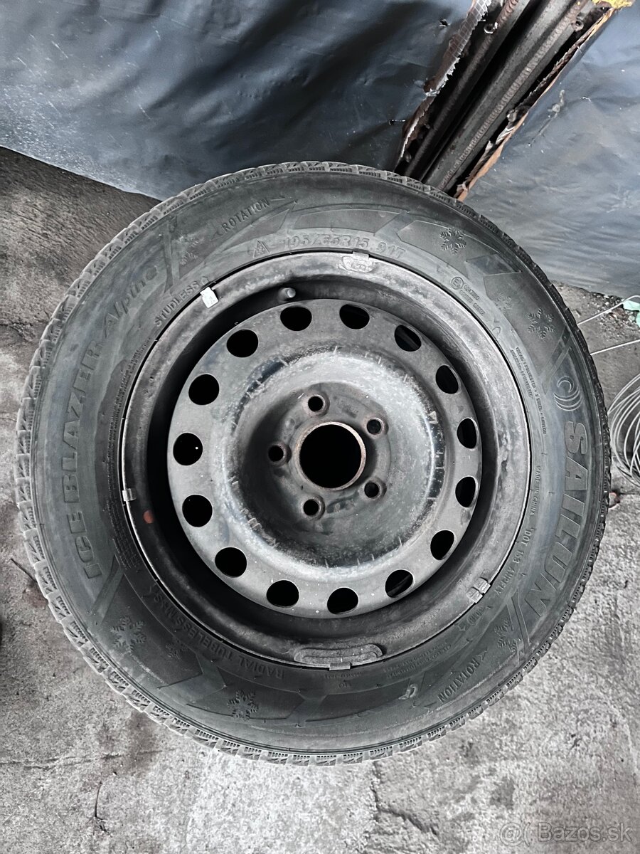 195/65R 15 zimne pneu na diskoch - 4