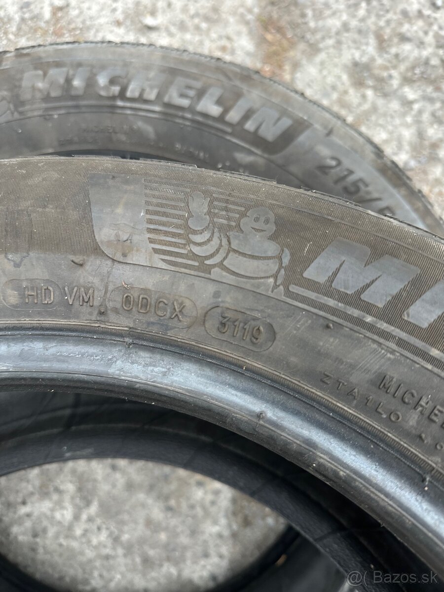 MICHELIN 215/55/R16 CELOROČNE - 4