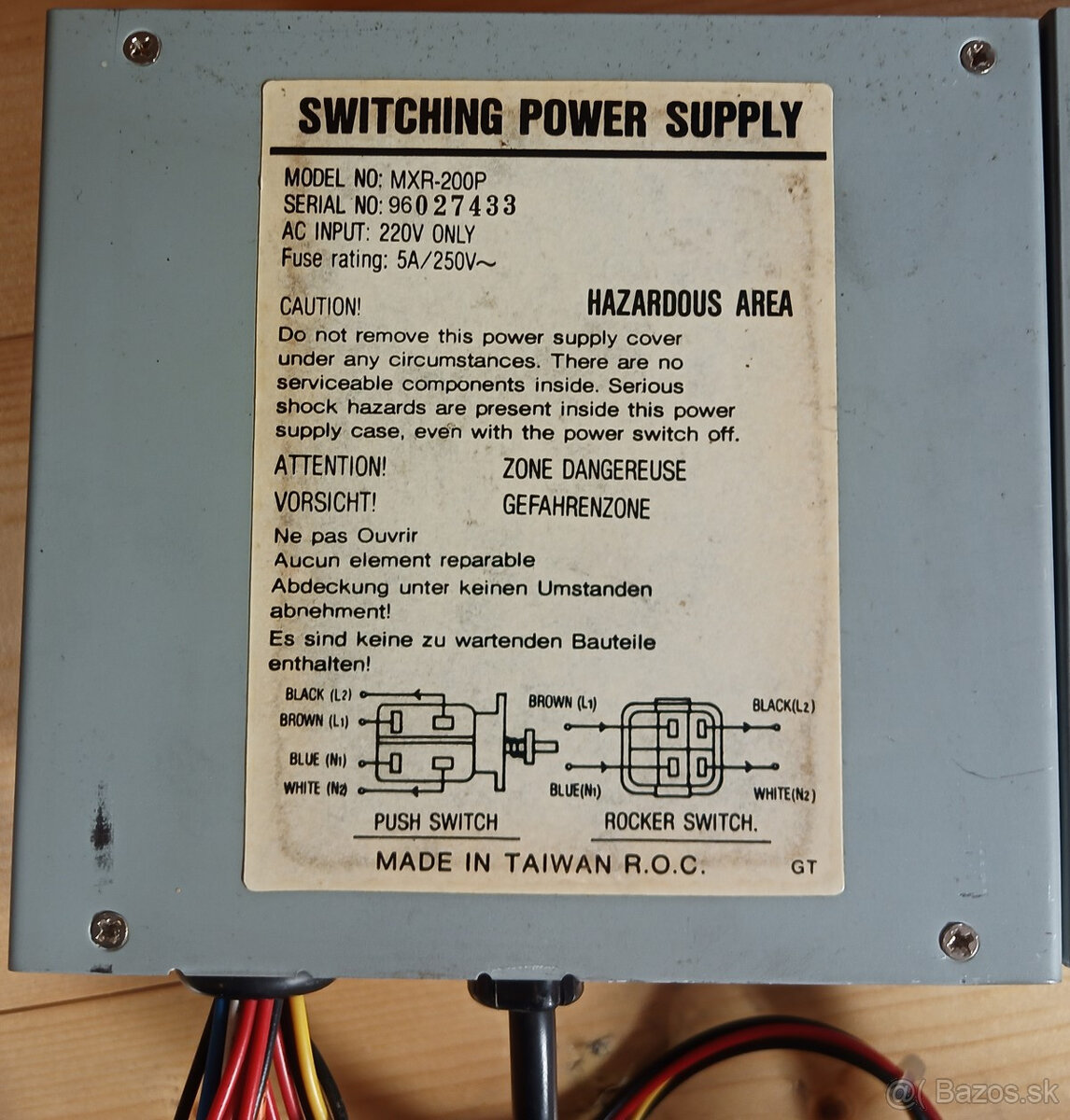 Repasované AT Zdroje 200W - 4