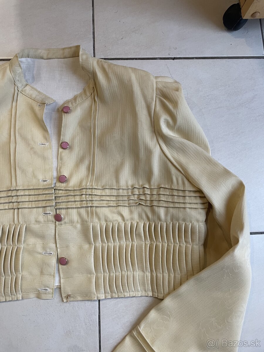 Tradičný folklórny kabátik - komodka - 4