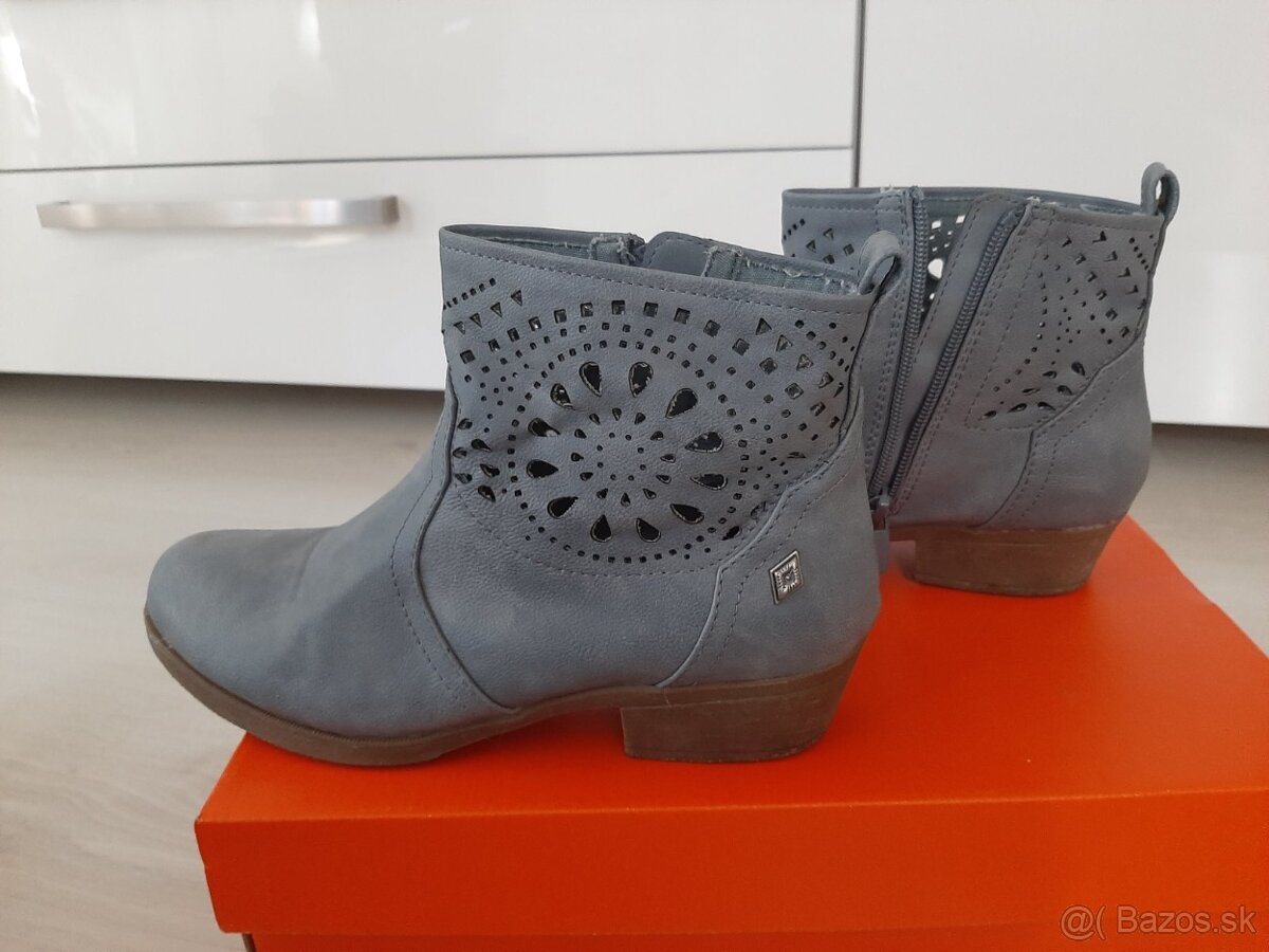 Prechodné topánky/čižmičky vel.38 - 4