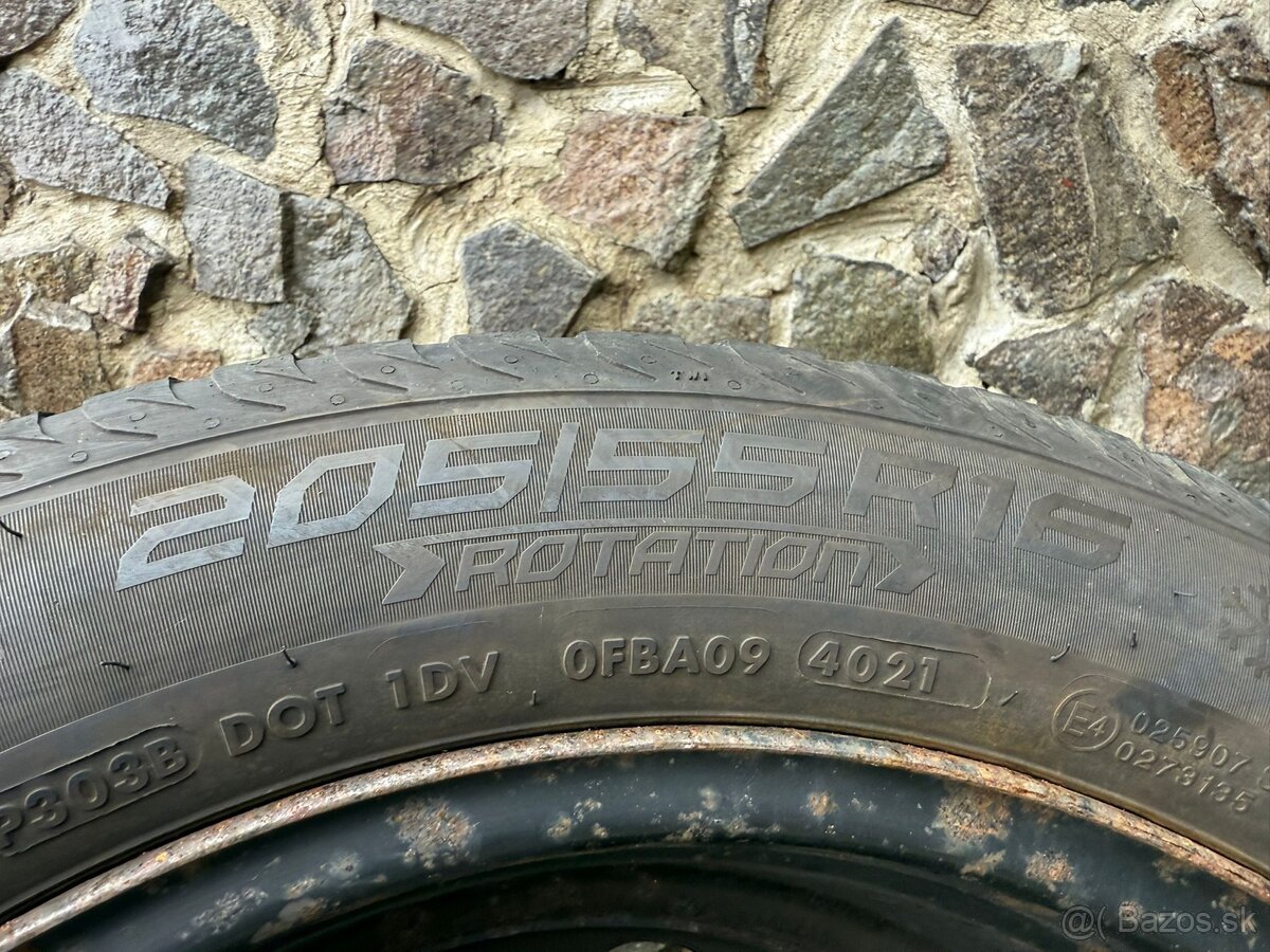 Zimná Sada Plechových Diskov R16 - 4