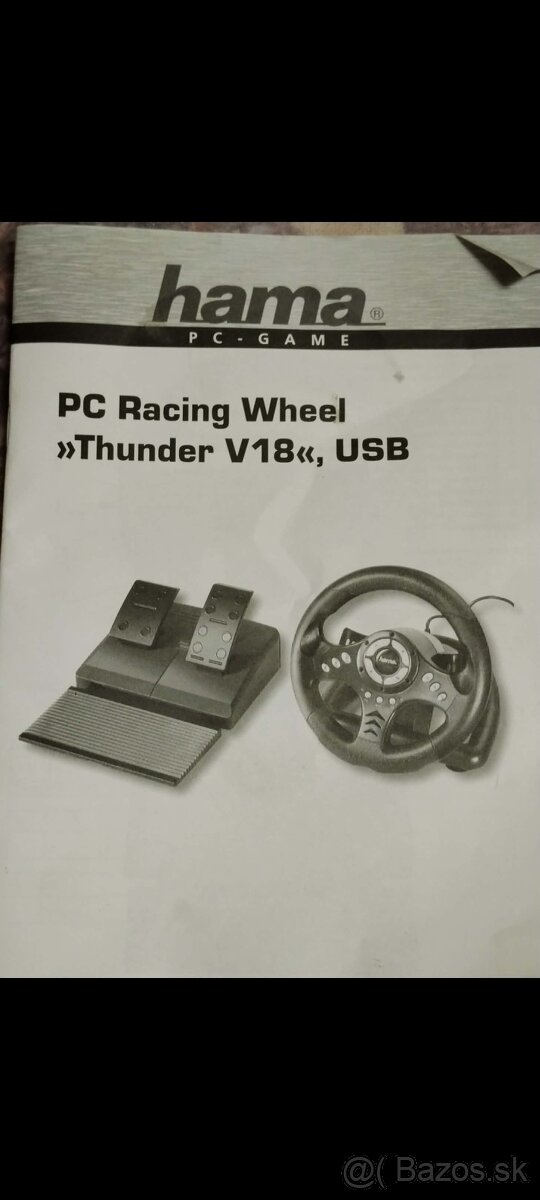 Hrací volant a pedále - 4