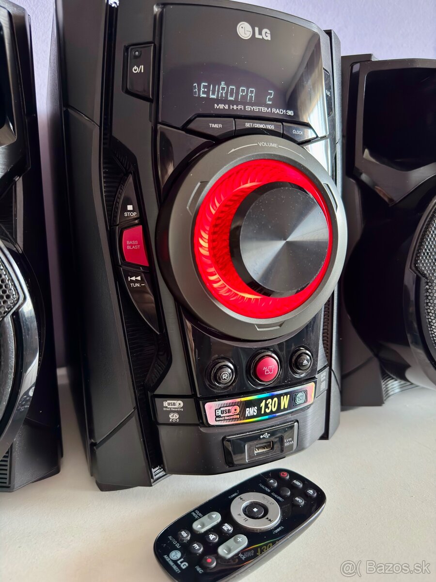 Audio systém LG RAD136 - 4