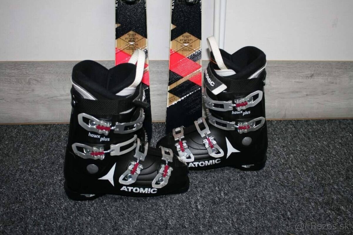 lyže Wedze 156 cm , drevene jadro - 4