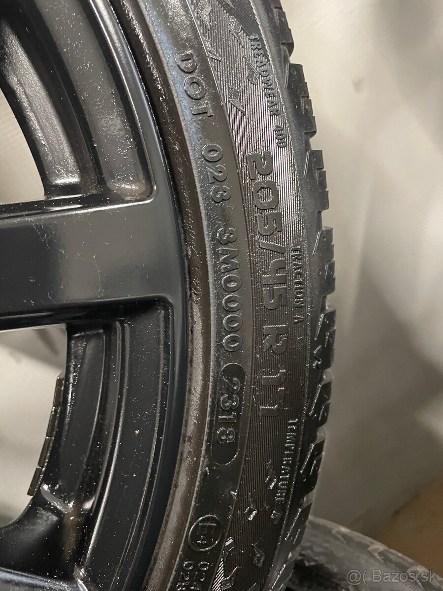 4x100 R17 ET48 + 205/45 R17 - 4