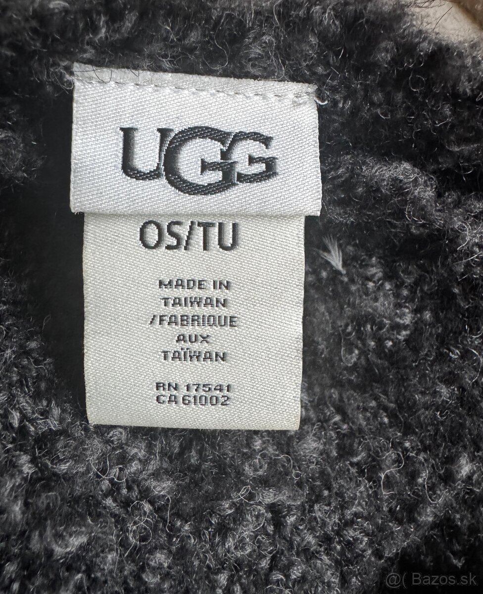 Luxusný vlnený šál UGG nový - 4
