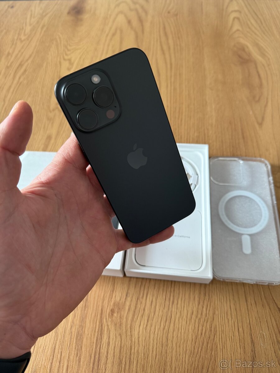 iPhone 15 Pro Max 256 gb Black Titanium v záruke - 4