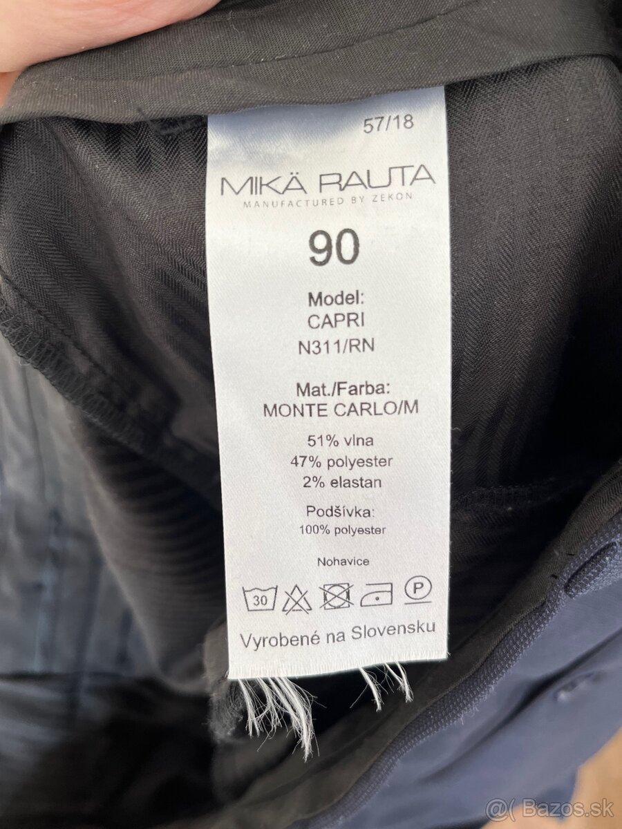 Pansky oblek tmavomodry - 4