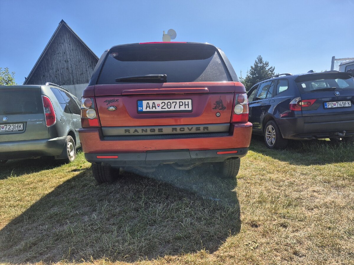 Predam vymením range rover sport 2,7 TDV6 06,