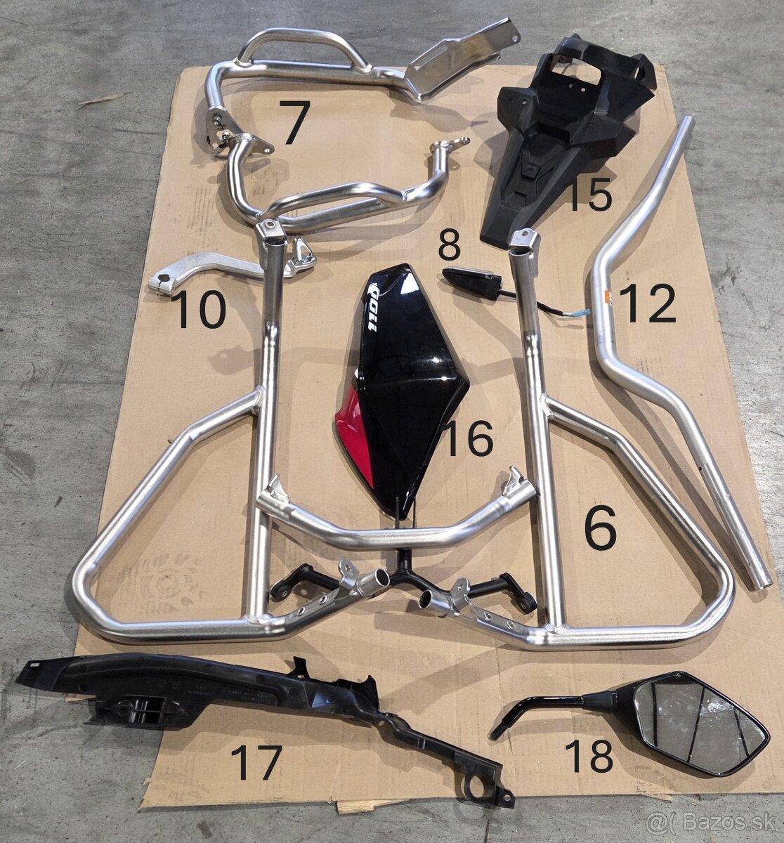 Predam diely na AFRICA TWIN 1100 - 4