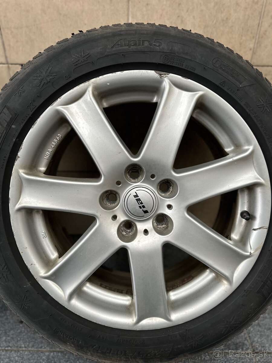 Predám alu disky Rial 7.5Jx17H2 ET48 – 5x112 - 4