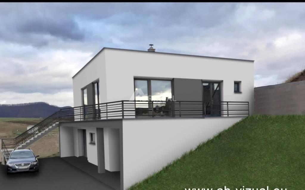 PREDAJ: novostavba RD, Dubové, okr. ZV, pozemok 673 m2, cena - 4