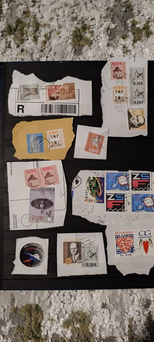 Poštove známky na obalkach - 4