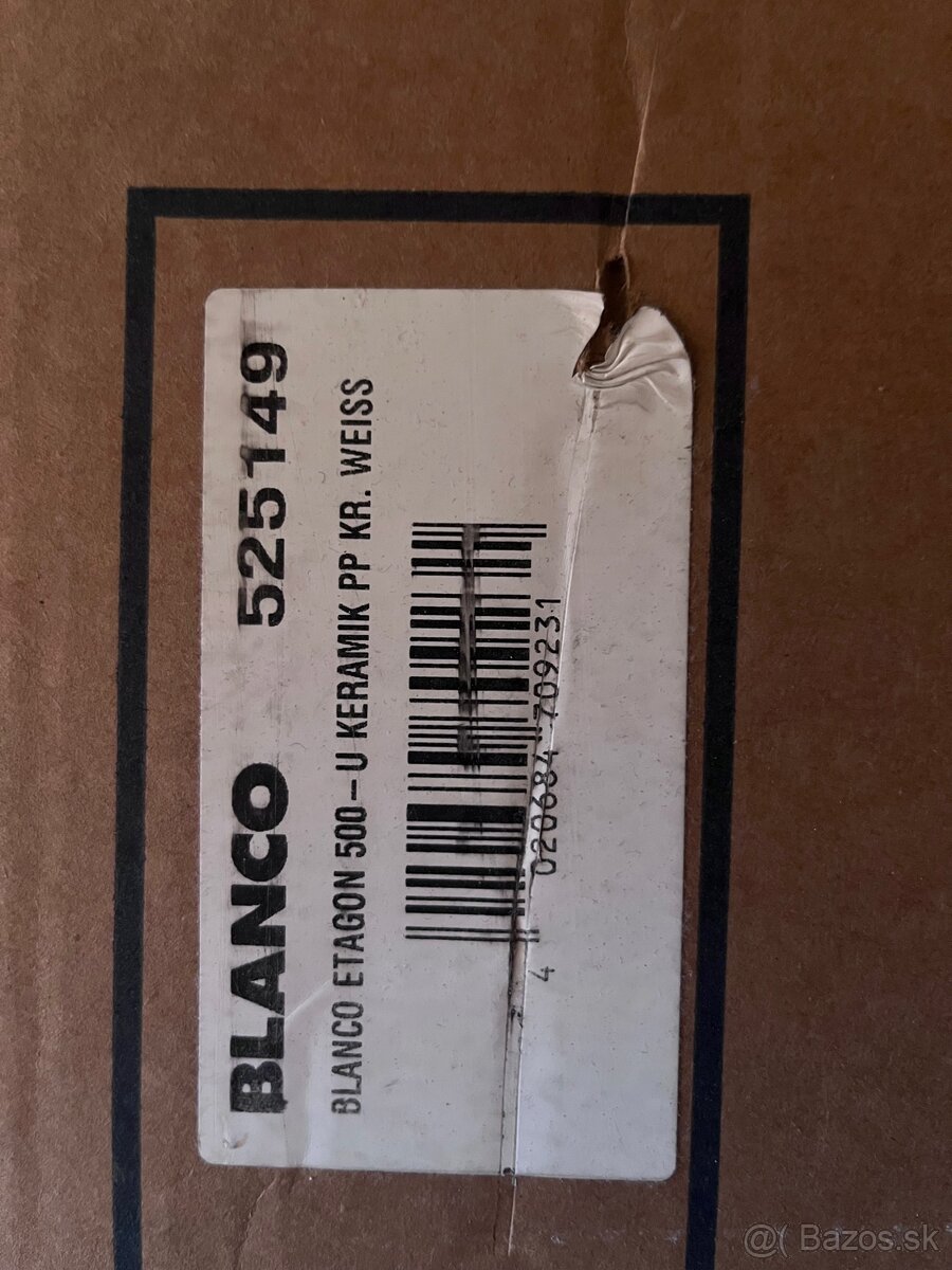 Blanco umyvadlo, Etagon 500-U - 4