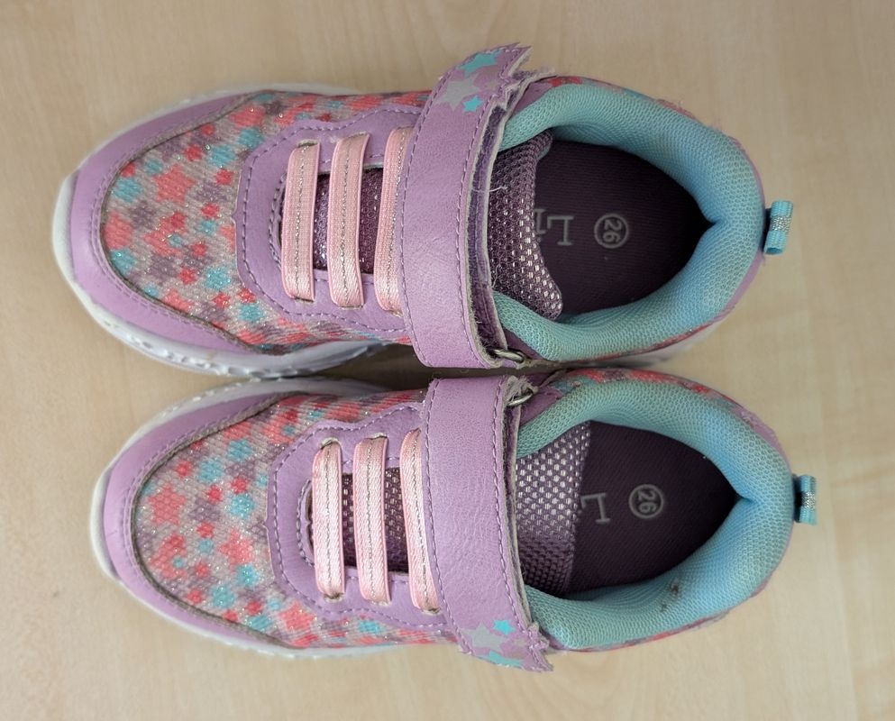 Svietiace tenisky 26 jednorožec - 4