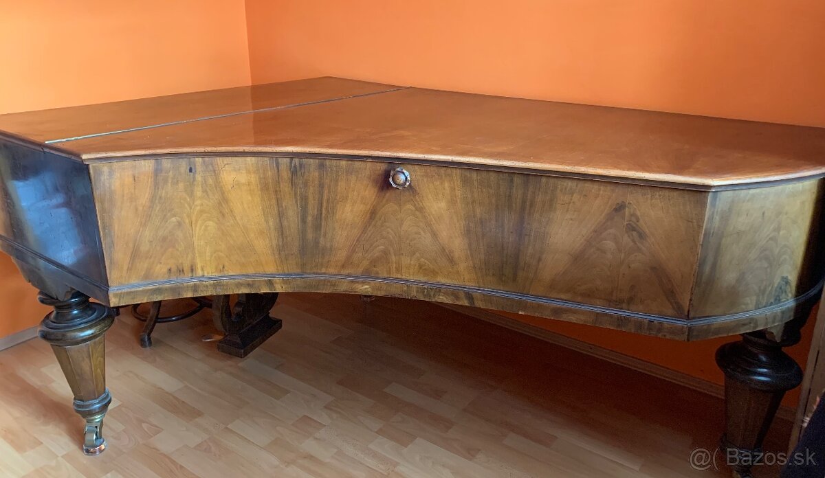 Predám starozitny klavír krídlo zn. Friedr Ehrbar - 4