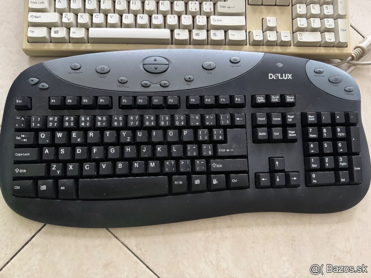 Chicony klávesnice KB-2961 (2 ks) + Delux K7005RF - 4