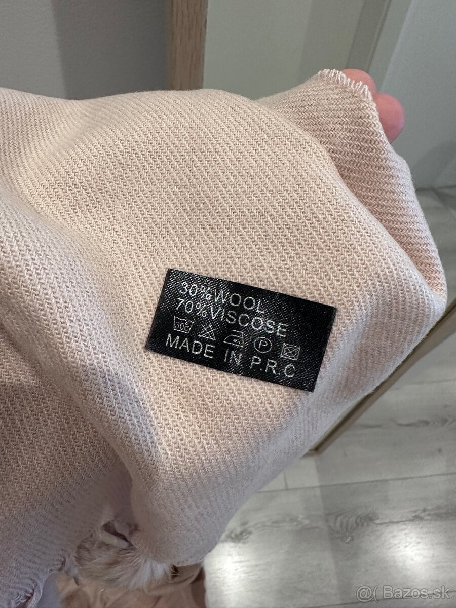 Pudrovy sal z viskozy - 4