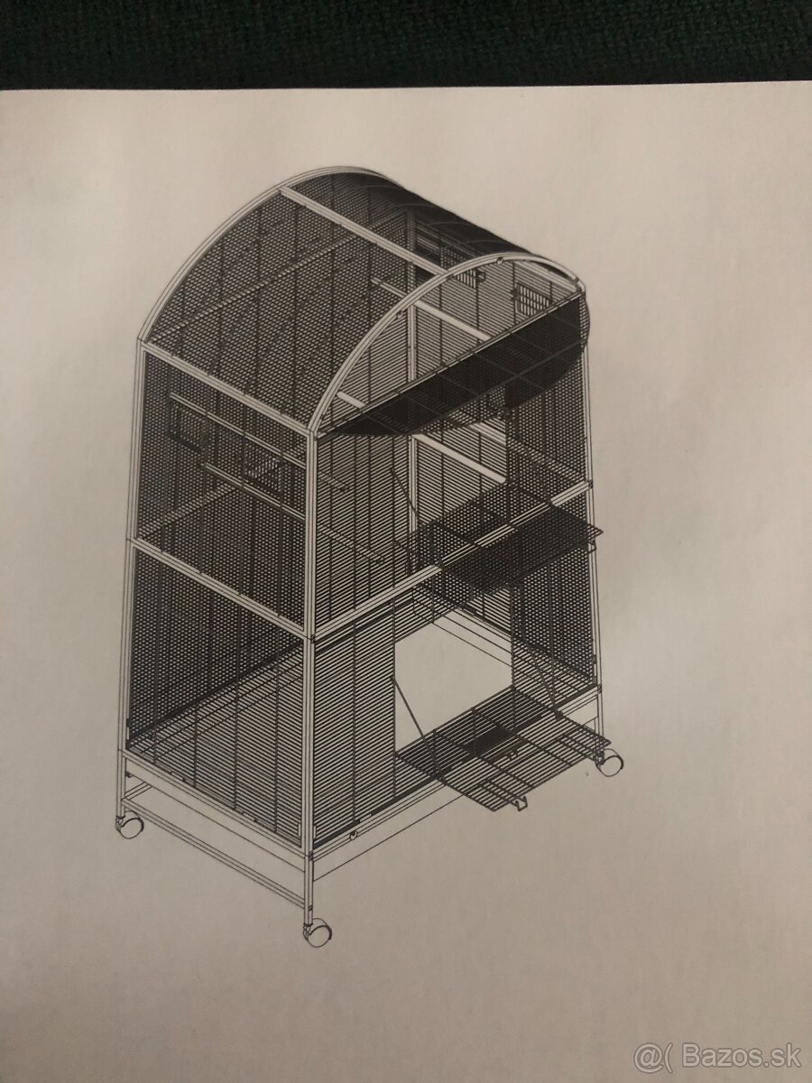 Voliera pre vtáky - 4