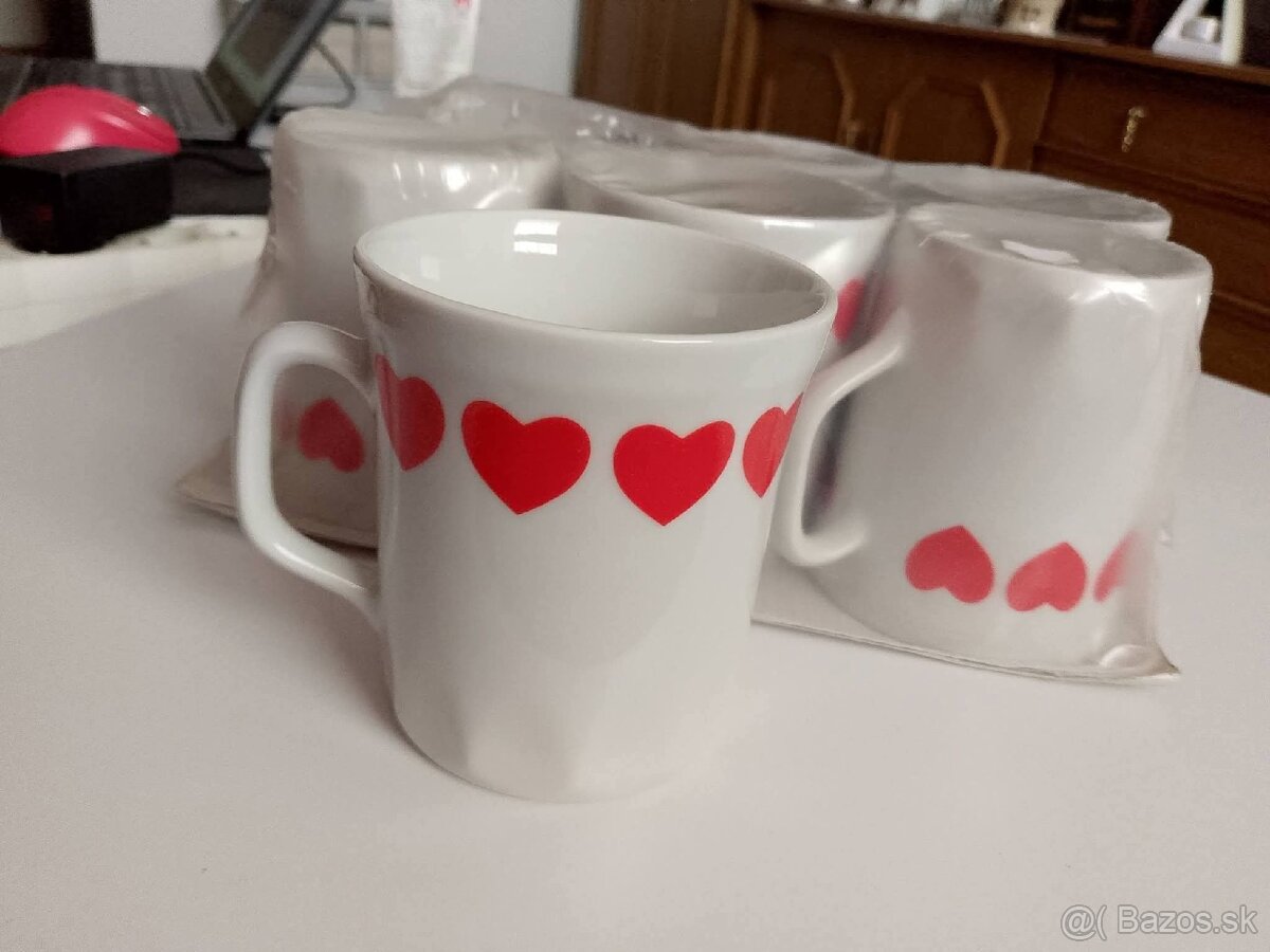 Hutné sklo, hrnčeky - 4