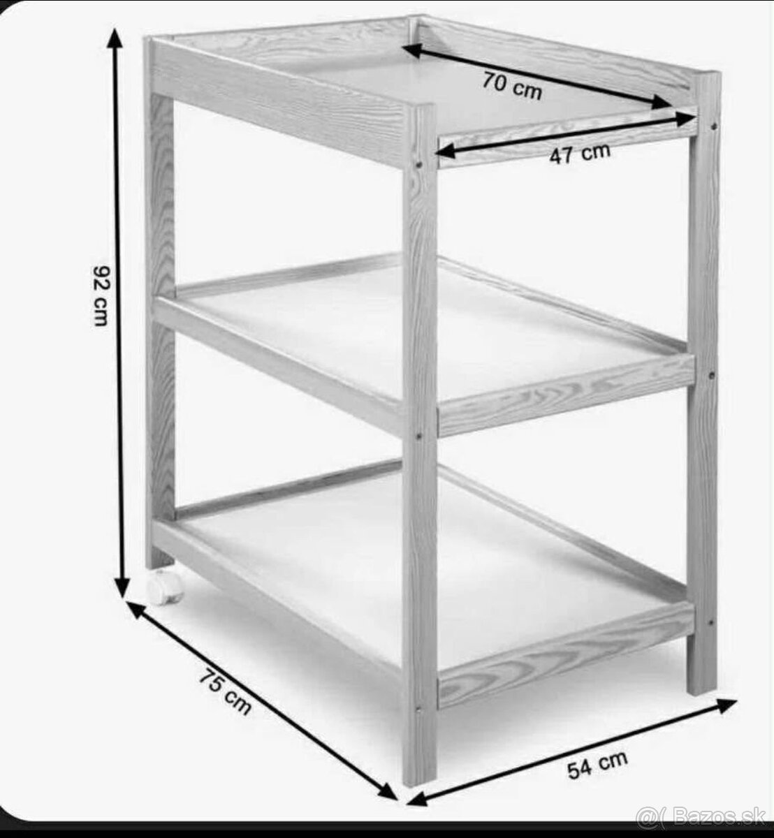 Prebaľovací pult - 4