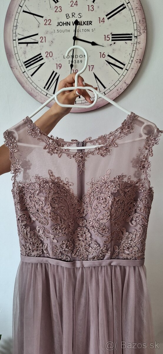 Nové spoločenské šaty veľkosť S - 4