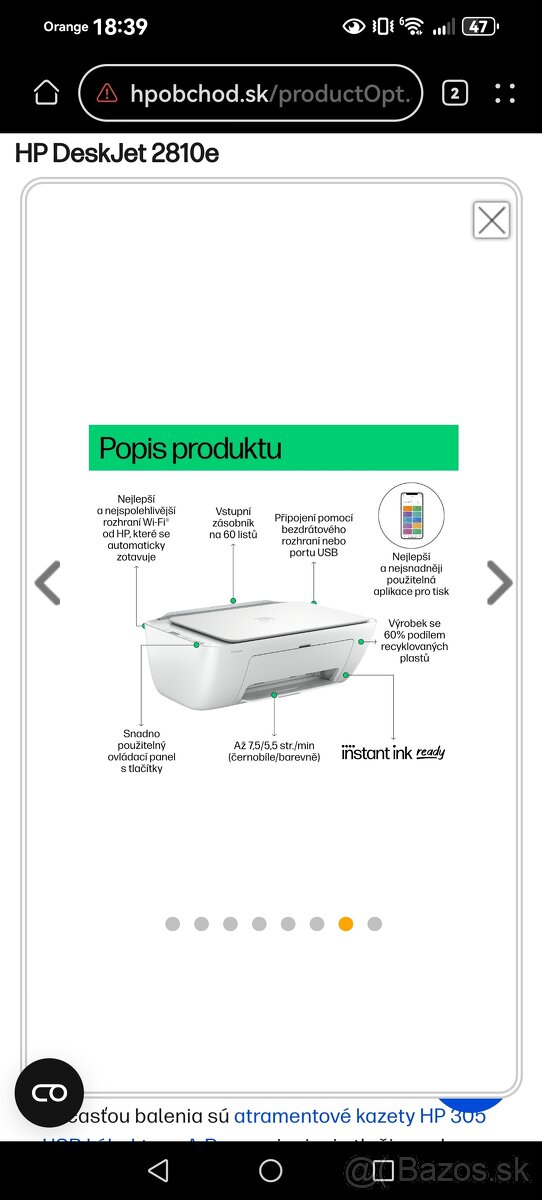 Tlačiareň HP deskJet 2720 - 4