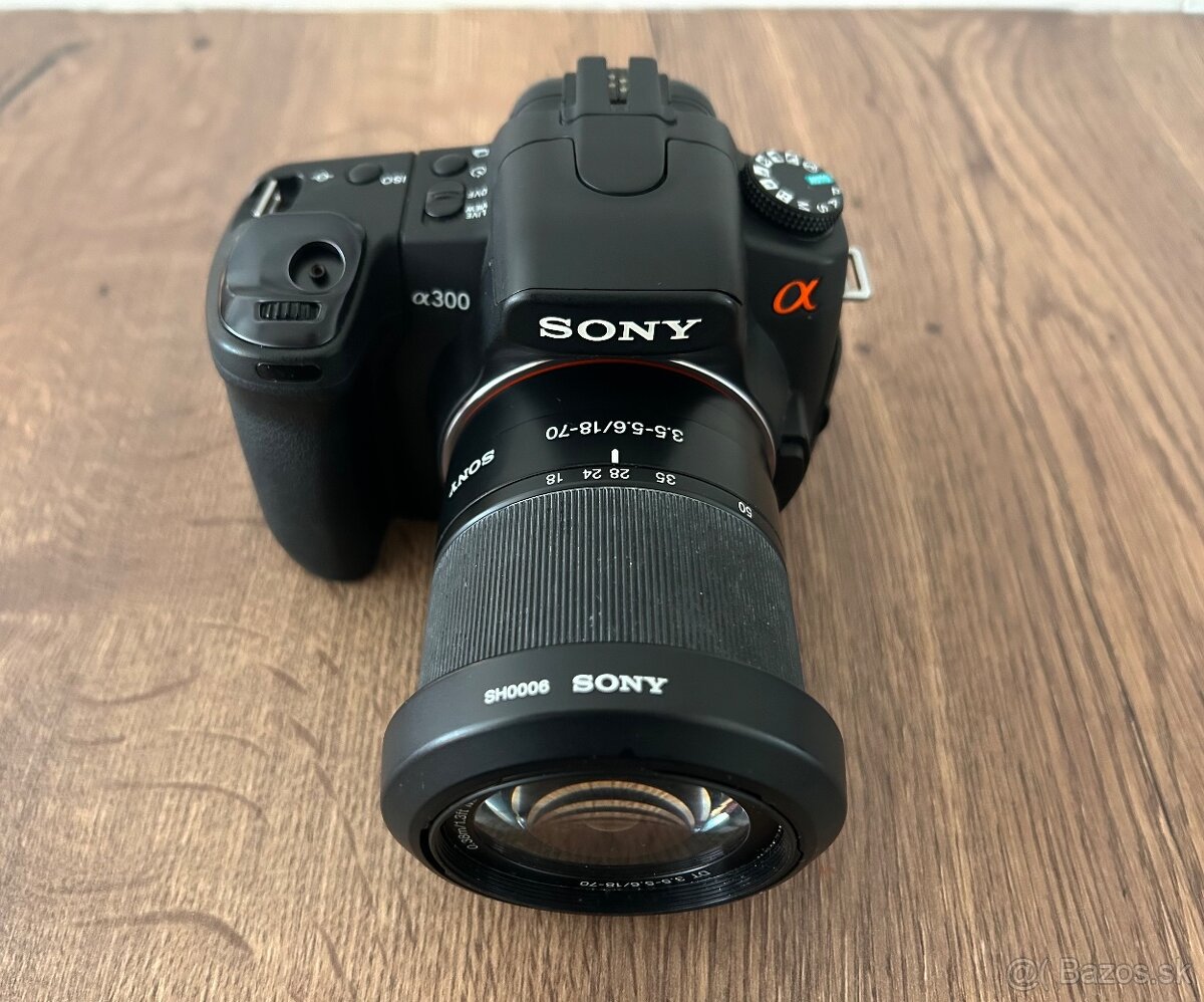 Predám Sony A300 s dvomi objektívmi – ideálne pre začiatočn - 4