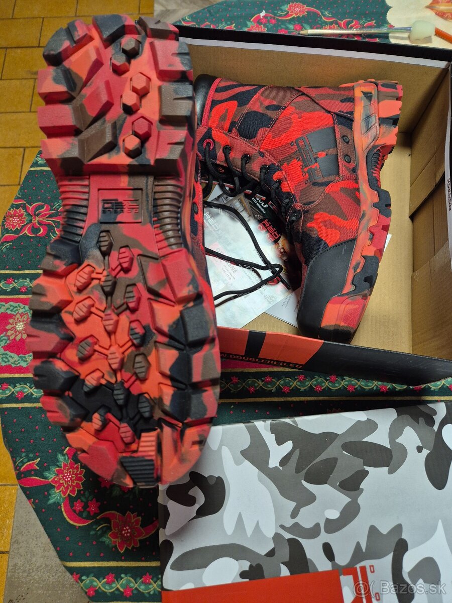 Topánky DOUBLE RED - 4