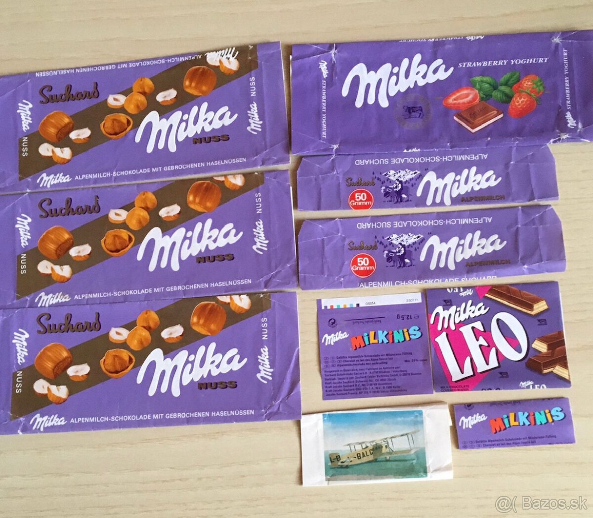 Staré obaly z čokolád - 4