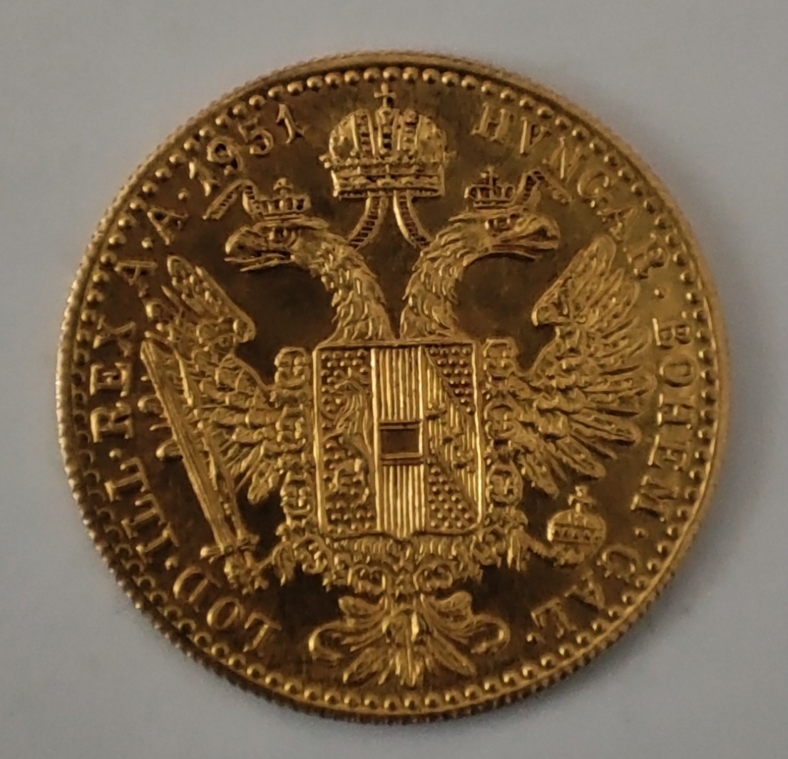 Vzácny Dukát 1951 - chyborazba - 4