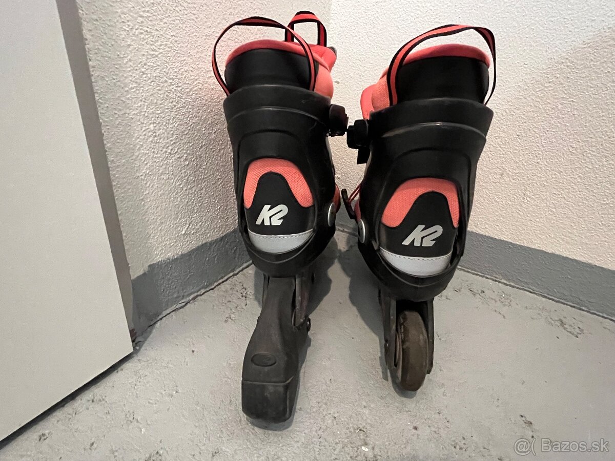 Predám dievčenské in-line korčule K2 - 4