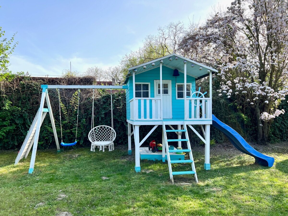 Pozemok s chatou a mólom priamo na brehu Malého Dunaja - 4