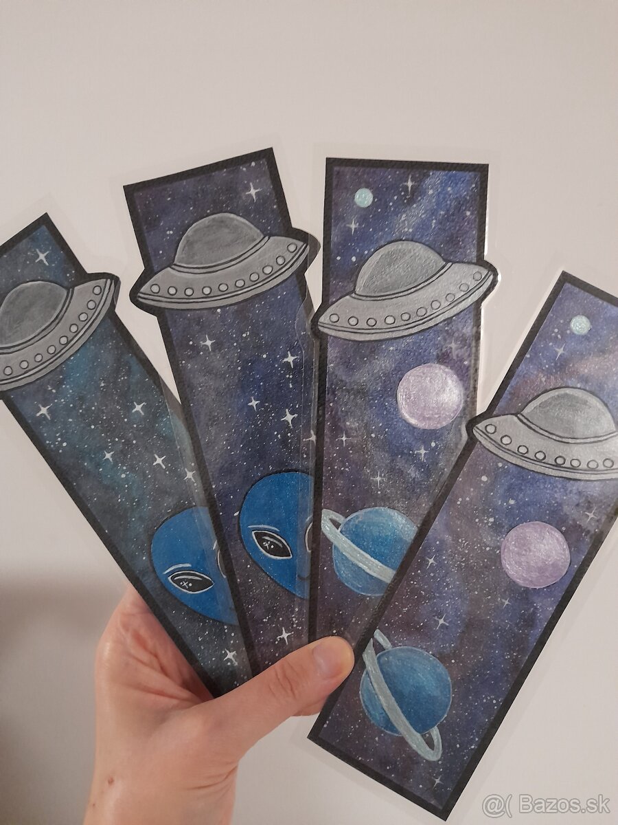 Záložky do kníh UFO - 4