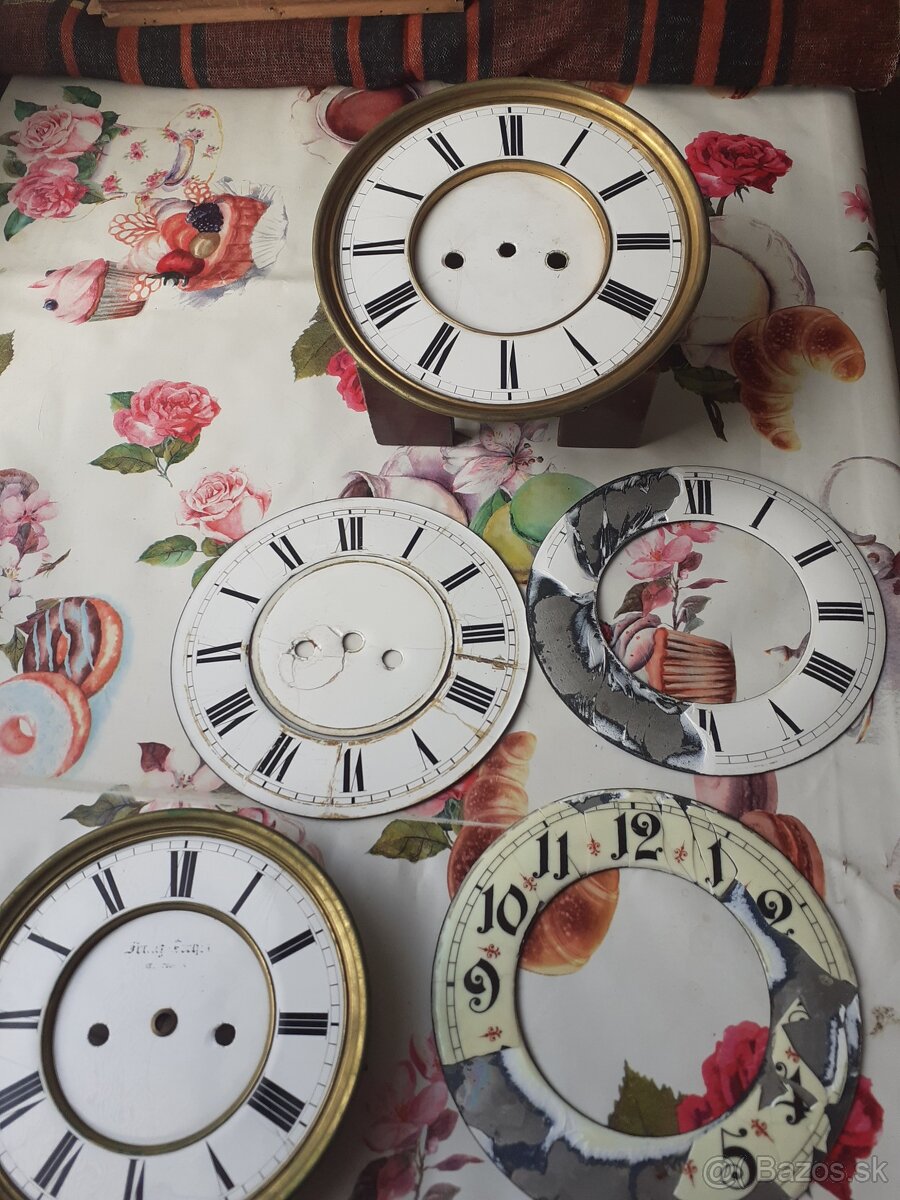 Hodiny starozitne - nahradne dieli - 4