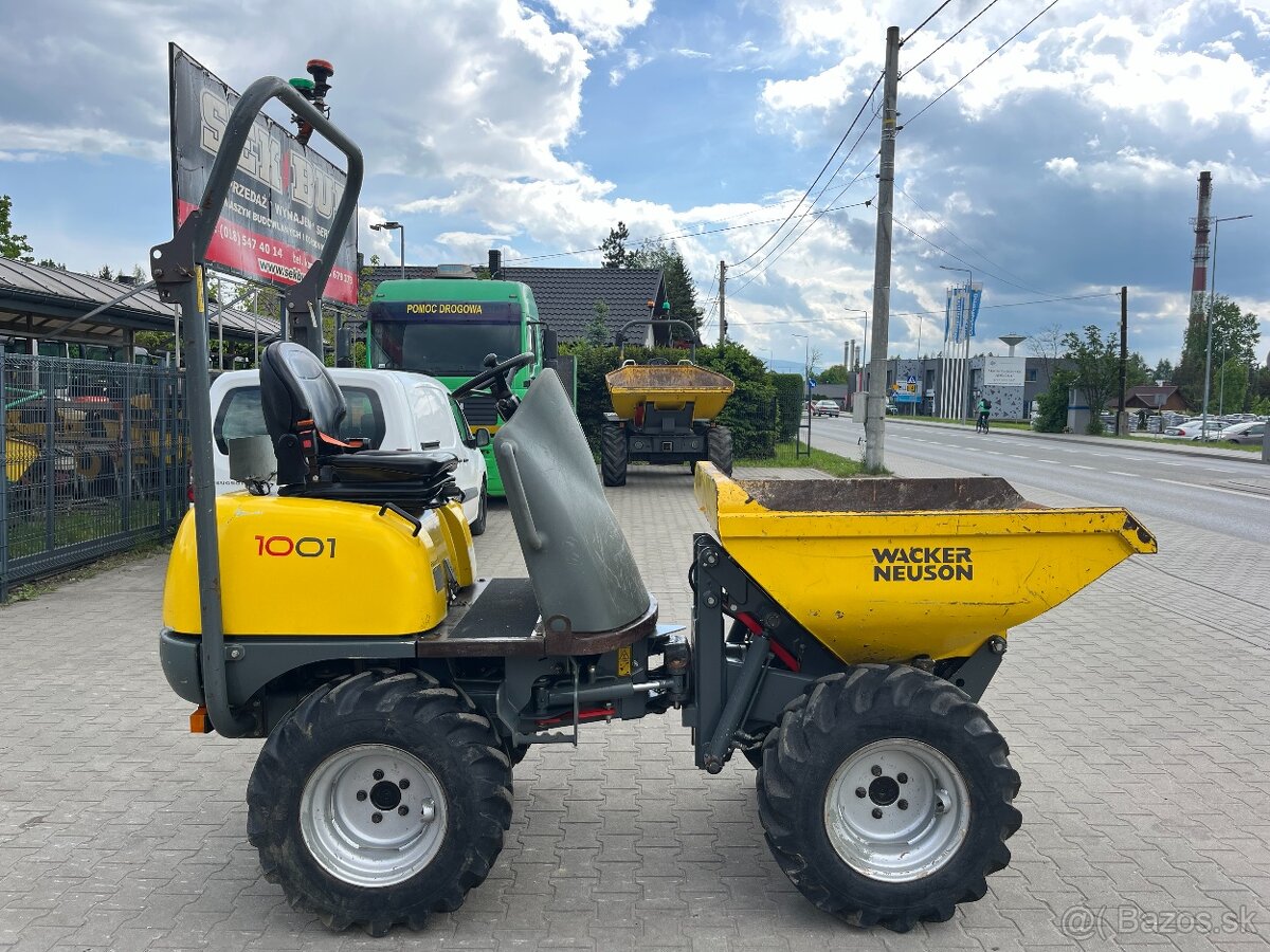 Dumper vyklapac Wacker Neuson 1001, 2017 rv, Thwaites - 4