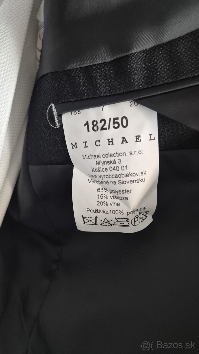 Oblek Michael 182/50 + Košela - 4